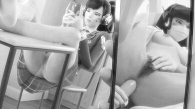 Satisfyingly Naughty: D.va's HMV Black & White Playtime