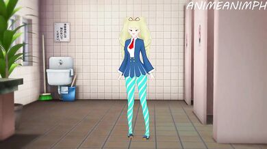 'Luna Shirogane's Forbidden Love With Mega Man In Star Force'