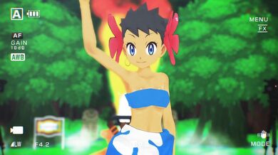 Phoebe's Naked Trap: Seducing a Monster in Alola!