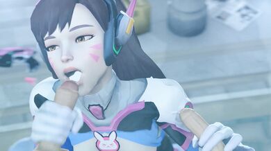 D.Va's Delicious Ejaculate Compilation