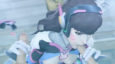 D.Va's Delicious Ejaculate Compilation