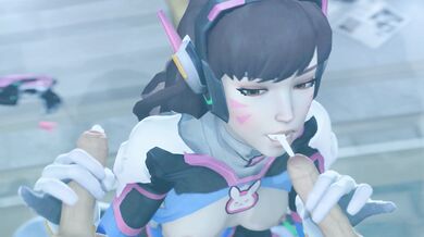 D.Va's Delicious Ejaculate Compilation