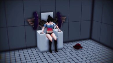 Tentacle Gangbang of a Machine-Tickled Angel