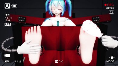Bound & Teased: Miku's Stocking-filled Torture