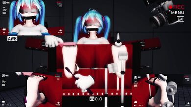 Bound & Teased: Miku's Stocking-filled Torture