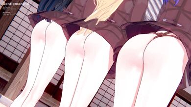 Hot Sakura and Rin Fucked Hard at the Fate/Stay Night Party Tonight!