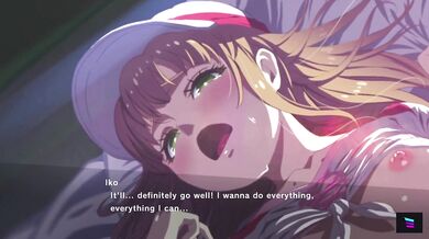 Hot Player Ikona Hentai with Strong Muscles and Big Dick, Makes Love to a Horny Lady in the Bedroom
