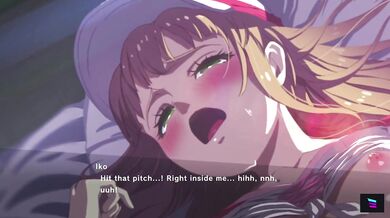 Hot Player Ikona Hentai with Strong Muscles and Big Dick, Makes Love to a Horny Lady in the Bedroom