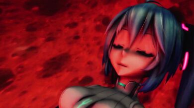 Miku's Slumbering Sensations Stirred by Seductive Squirmers