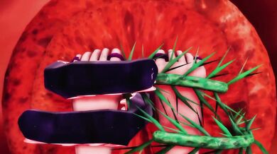 Miku's Slumbering Sensations Stirred by Seductive Squirmers