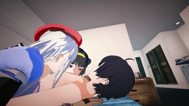 'Macho Man Meets Hentai Angels: A Lusty Rendezvous!'