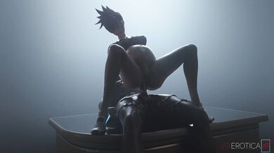 Tracer's Unrelenting Desire for BDSM BBC (black)