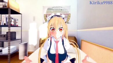 Miss Kobayashi's Dragon Maid - Tohru Gets Pounded at Home