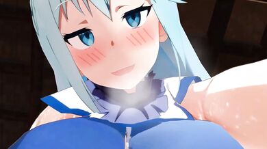 'Aqua's Takes Control in Bed, A Hentai Adventure'