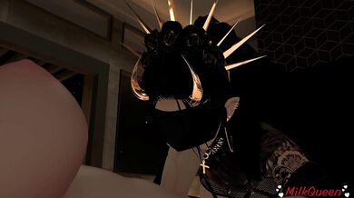 - Futa MILF gives blowjob to submissive partner