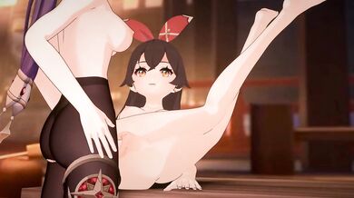 Futanari Primitive's Hardcore Adventures in Genshin Impact with Dick and Luciana