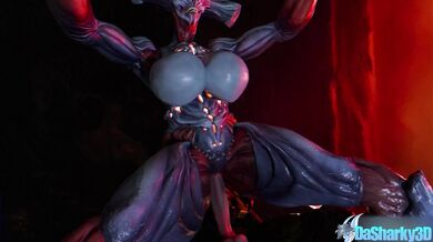 Sex Demon Summoned for Ultimate Orgies 2: A DaSharky3d Production