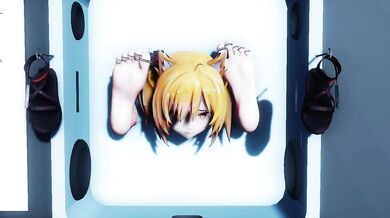 Sticky Pussy in the Wall: A Catgirl Tickle Fest