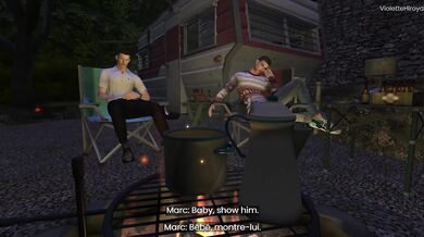 Submissive's Wilderness Adventure with Her Stepbrother Dom and His Buddy