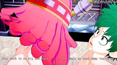 My Hero Academia - Mei Hatsume Takes Deku Rear Entry