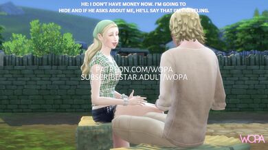 [TRAILER] Banging the Debtor's Wife Who Hid on Her Farm - Outdoor Sex with a Beauty