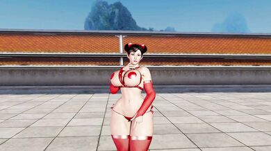 Chun Li's Seduction Techniques on Her Birthday