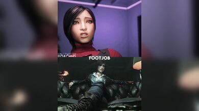 Anal Adventures of Ada Wong: Lara Croft's Frenzied Tunnel of Love