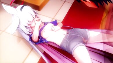 'Mom and daughter caught having hot lesbian sex in the kitchen while dad watches on hidden camera footage!'