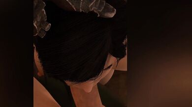 Breakfast at the Sector 7 Church with Tifa Lockhart and Her Mouth-Watering Blowjob Skills