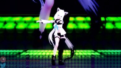 Fucking Fubuki's Tight Teen Pussy Riding the Big Cock Wave!