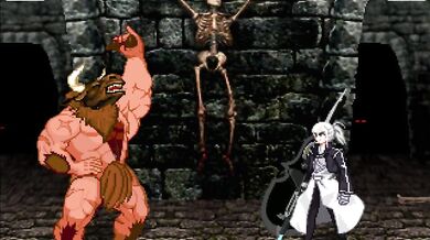 The Mighty Minotaur vs the Sexy Sorceress: A Tale of Lust and Magic