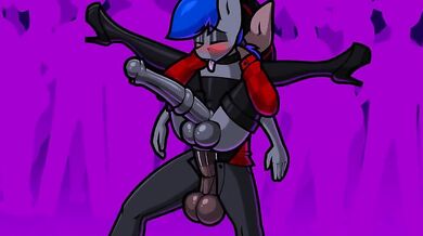 Crossdressing at the Party with Tarantuloo