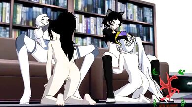 Winter x Blake and Kail x Weiss HJ [SFMSlayer] (MagicalMysticVA Voice)