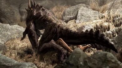 Nate gets a Hardcore Throbbing from the Deathclaw (Fallout)
