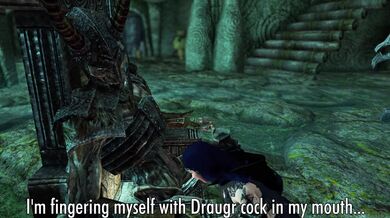 The Dragonborn's Wet Dream: A Reanimated Sex Goddess in Skyrim