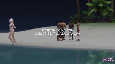 Barbie's Gangbang Orgy with Multiple Men While Ken Watches in Horror