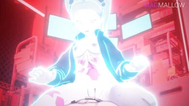 Fantasy of an Evil Sorceress: Flying on the Broomstick While Pleasuring Herself in Front of Her Helpless Captives