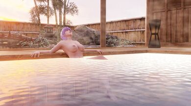 Steamy Ayane's Hot Spring Adventure