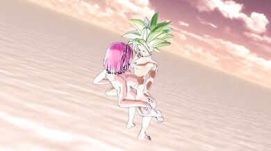 Hot Lesbian Action! Kefla and Miss Love Sex Mod 3
