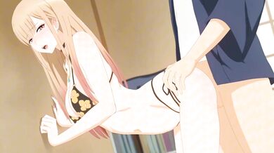 Innocent Bitch Explores Anal Pleasure in Public Toilet Stall with Two Horny Guys at the HMV Store - Marin Kitagawa's First Anal Experience!