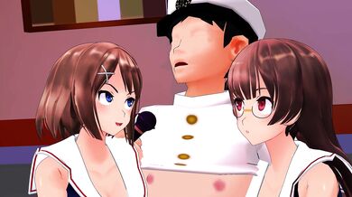 One-way mirrors and hidden cameras catch all the action as a bossy bitch gets hers from her subordinate in reverse sexual harassment karaoke!