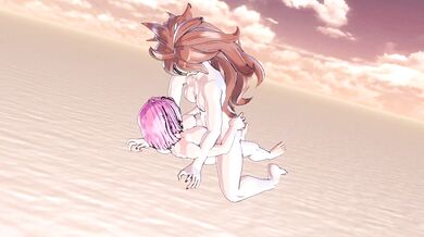 Unleash Your Desires With Futanari Android 21 And Her Sensual Lesbian Lover, Miss Love Sex Mod 2!