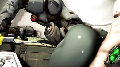 RapeLust: Fallout's Assaultron and Nate Banging