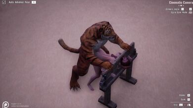 Bondage Beauty Gets Stuffed by Rough Tigress