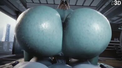 Big tits and bums in the jungle.
