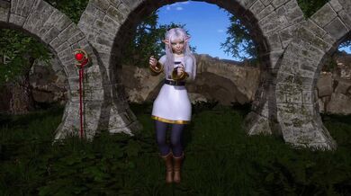 'The seductive dance of the young elf on ancient ruins leaves nothing to the imagination, as she writhes and grinds her way into your heart.'