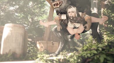 Pussy Pounding Perversions of the Animal Kingdom in 'Beasts and Bitches 2' feat. Male Beastly Penetration