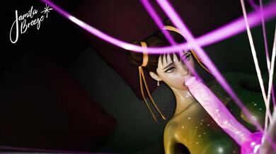 Futa Chun-Li's Futanari Fantasy at the Pleasure Hotel
