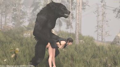 The Erotic Adventures of Lara Croft: Raped by a Werewolf