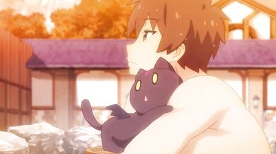 - Nude Konosuba hot spring fun in Onsen!